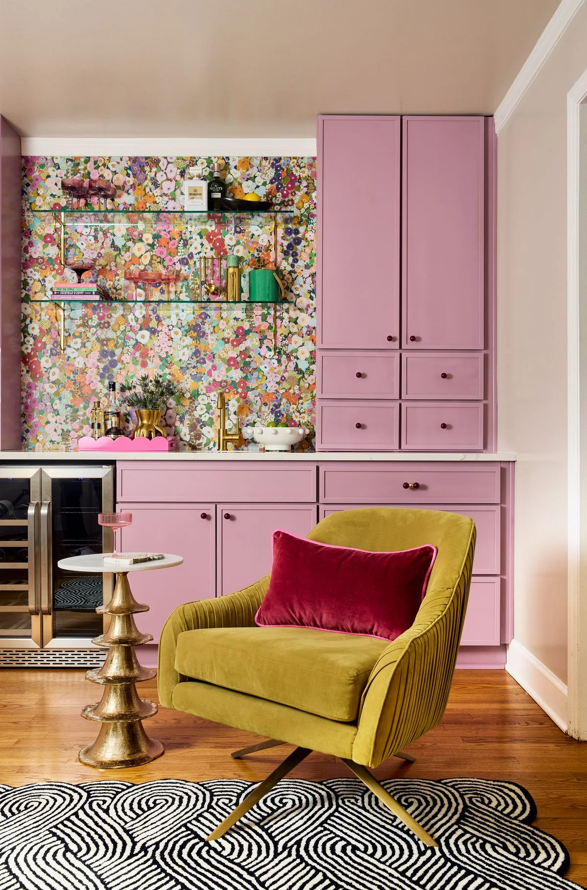 Colorful styled interior